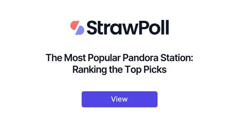 most popular pandora stations